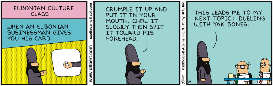 Dilbert Cartoon